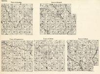 Manitowoc County - Franklin, Kossuth, Cooperstown, Liberty, Gibson, Wisconsin State Atlas 1930c